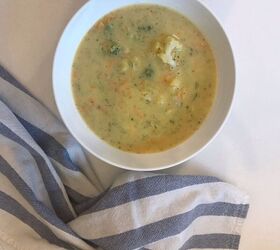 cheesy vegetable soup