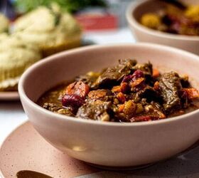 low fodmap friendly beef stew adapted from the flexible chef