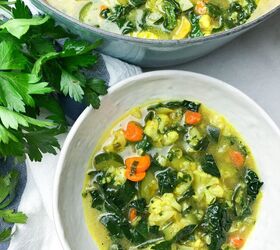 Light & Fresh Vegetable Detox Soup (Low FODMAP + Vegan)