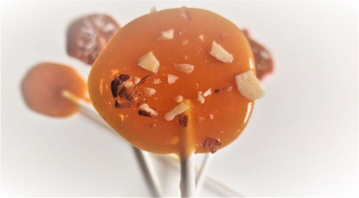caramel lollipop using jaggery no sugar or no cornsyrup lollipop