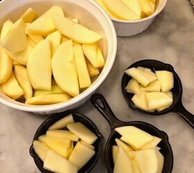 how to make apple crisp mini skillets