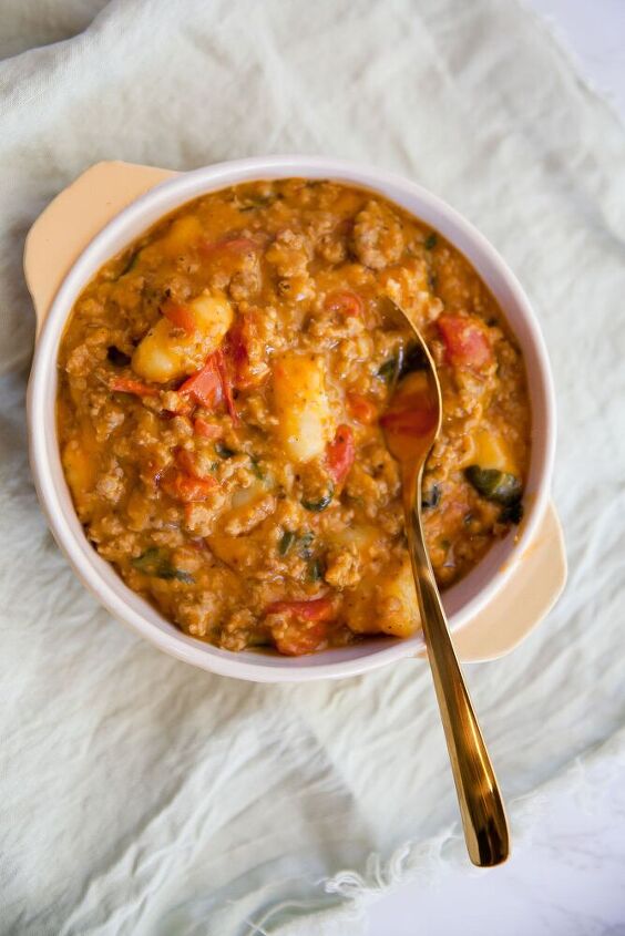 instant pot sweet potato gnocchi soup