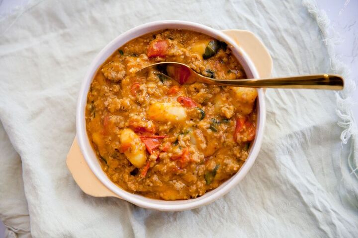 instant pot sweet potato gnocchi soup