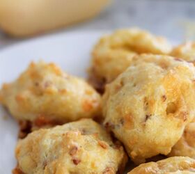s 31 fun snacks and dishes to serve your team on game day, Bacon Cheddar Puffs