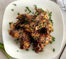 s 31 fun snacks and dishes to serve your team on game day, Crispy Baked Asian Chicken Wings