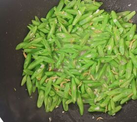 flash fried french beans