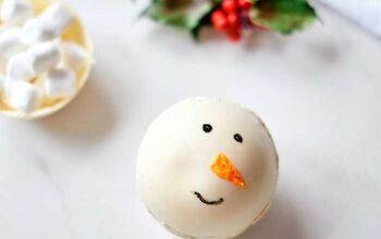 Melting Snowman Hot Chocolate Bomb