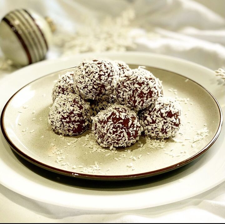 chocolate coconut rum balls