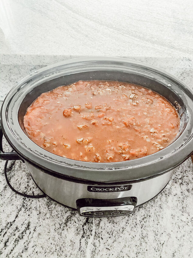 crockpot spaghetti sauce