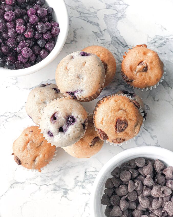 s 18 mini desserts that ll convince you to skip the pie this year, Vegan Moist Mini Muffins