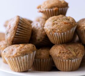 s 18 mini desserts that ll convince you to skip the pie this year, Carrot Zucchini Mini Muffins