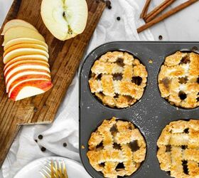 s 18 mini desserts that ll convince you to skip the pie this year, Mini Deep Dish Apple Pies