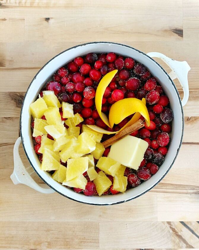 easiest homemade cranberry sauce