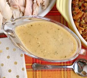 quick herb turkey gravy