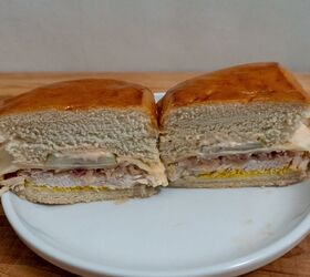 leftover thanksgiving sandwich cuban reuben