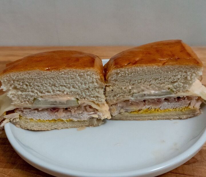 leftover thanksgiving sandwich cuban reuben