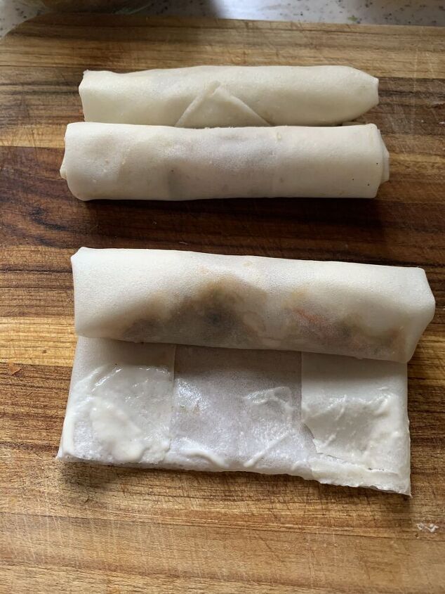 crunchy spring rolls