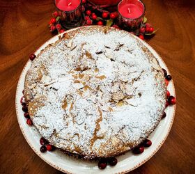 s 20 mouthwatering ways to use cranberries this season, Apple Cranberry Almond Cake Recipe