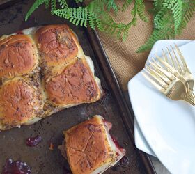 s 20 mouthwatering ways to use cranberries this season, Turkey Cranberry Sliders