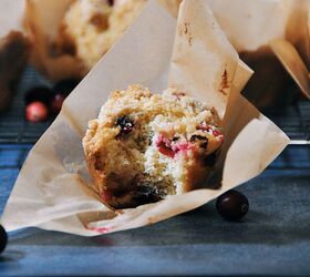 s 20 mouthwatering ways to use cranberries this season, Cranberry Crumb Muffins