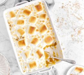 Bourbon Sweet Potato Casserole With Roasted Marshmallows Foodtalk 6941