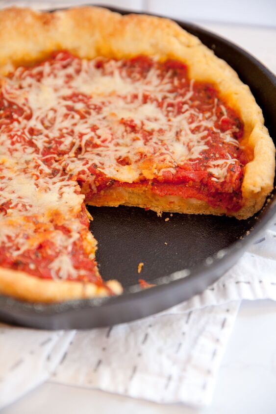 s 15 recipes that will make pizza night even better this week, Deep Dish Pizza