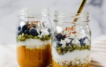 Pumpkin Blueberry Breakfast Parfait