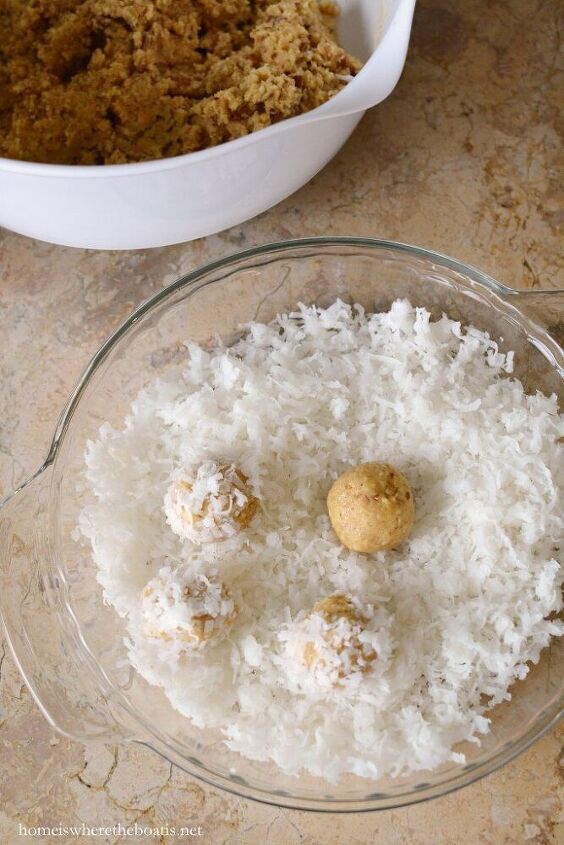 no bake coconut orange snowballs