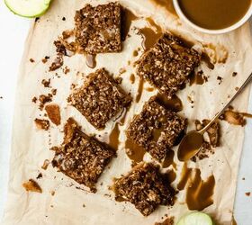s 12 low carb desserts that still taste amazing, Salted Caramel Apple Pie Bars