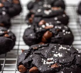 s 12 low carb desserts that still taste amazing, Double Chocolate Sea Salt Olive Oil Cookies