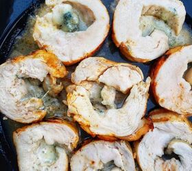 Buffalo and Blue Cheese Chicken Roulades