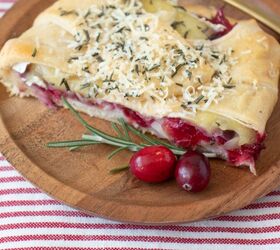 Turkey, Cranberry, and Brie Crescent or Puff Pastry Braid
