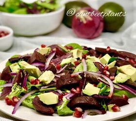 beet and avocado salad