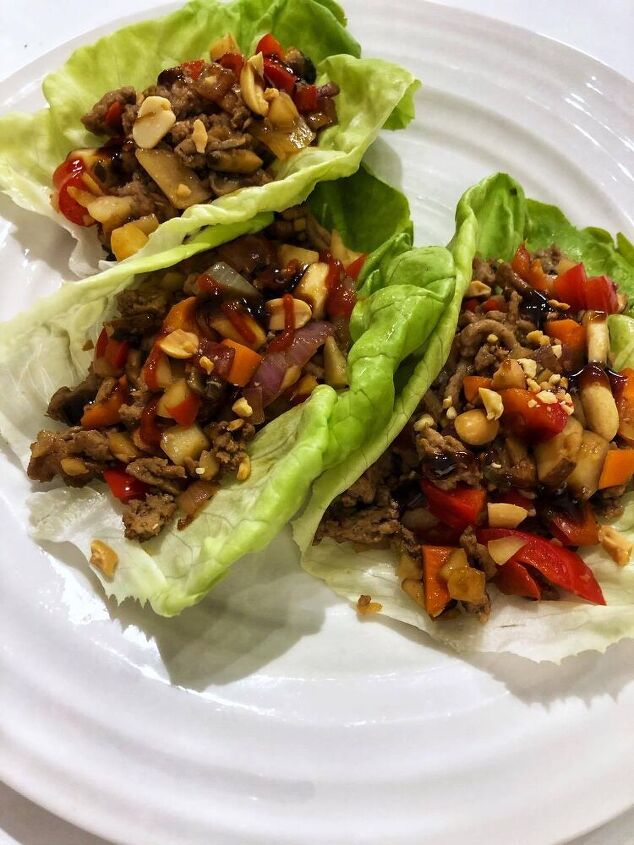 10 healthy lettuce wraps for summer, Asian Chicken Lettuce Wraps