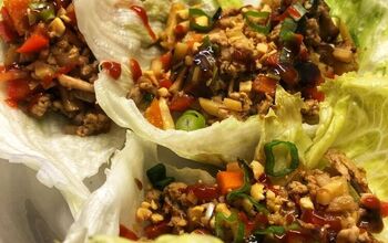 Asian Chicken Lettuce Wraps