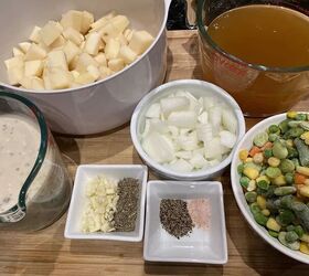 hearty vegetable and potato chowder recipe