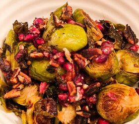 Roasted Holiday Brussels Sprouts