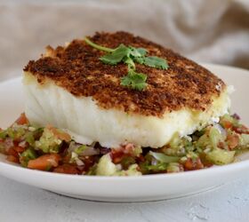 Pairing halibut with this salsa is an explosion of flavors that makes us want to dance with joy