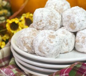 Pumpkin Spiced Snowball Cookies Recipe