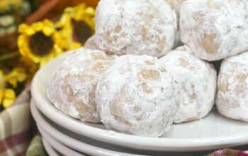 Pumpkin Spiced Snowball Cookies Recipe