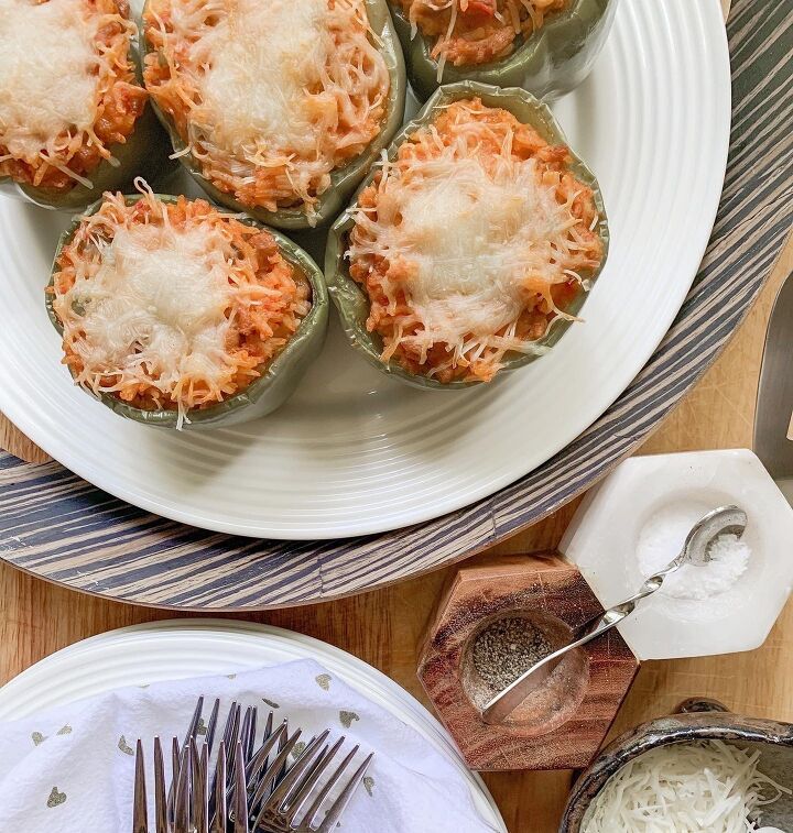 s 15 flavorful stuffed pepper recipes everyone will love, Zesty Stuffed Bell Peppers