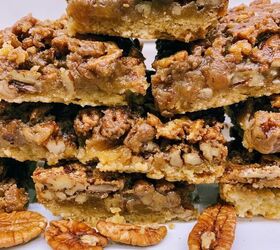 These 9-ingredient bars are like pecan pie, but better