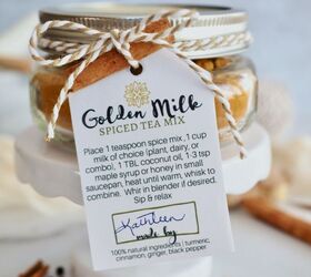Golden Milk Spice Mix + Free Labels (Turmeric Tea) | Foodtalk