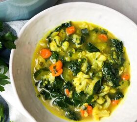 s the top 10 soup recipes of 2020, Ginger Garlic Vegetable Detox Soup