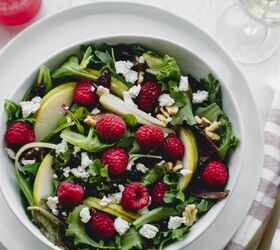 11 classy wedding menu recipes, Pink Pear Salad Side