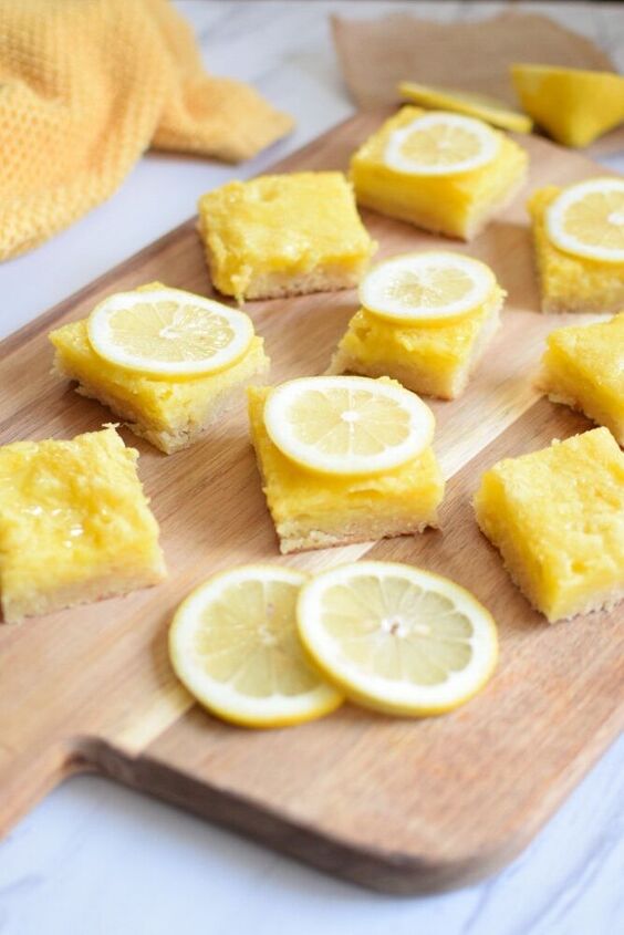 gluten free lemon bars
