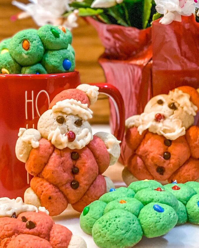fat santa christmas sugar cookies