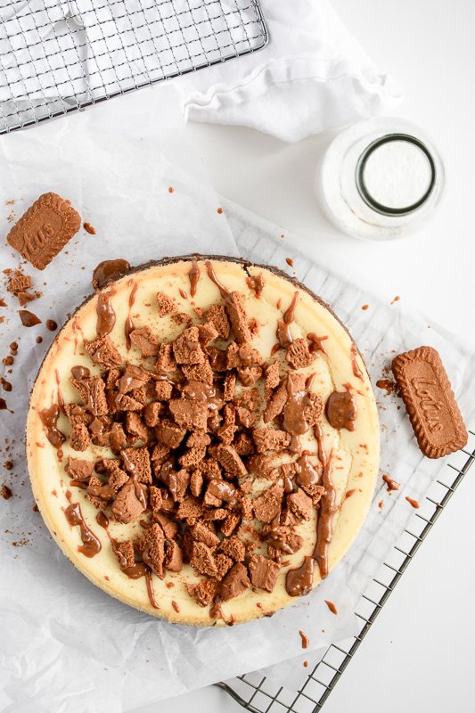 s the top 10 dessert recipes of 2020, Cookie Butter Ricotta Cheesecake