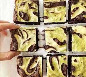s the top 10 dessert recipes of 2020, Matcha Cheesecake Brownies