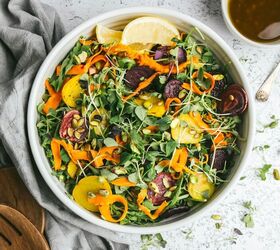 If you're obsessed with root veggies, this scrumptious maple salad is a must